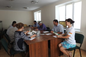 Встреча с сотрудниками Государственный природный заповедник "Дагестанский" в Махачкале